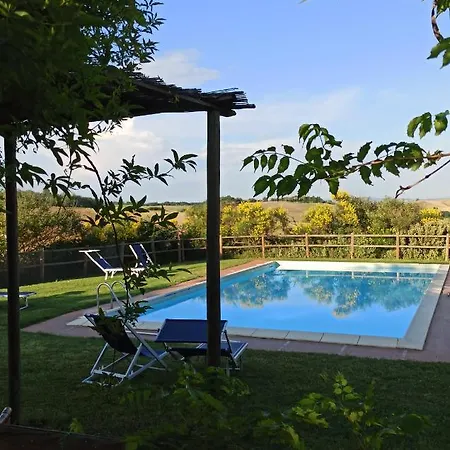 Podere Cartaio Bio Farm, Private Pool, Airc Фермерский дом Сан-Рокко-а-Пилли