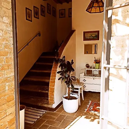 Фермерский дом Podere Cartaio Bio Farm, Private Pool, Airc Сан-Рокко-а-Пилли