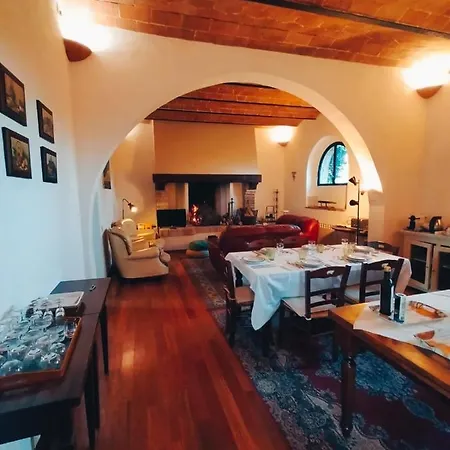 Podere Cartaio Bio Farm, Private Pool, Airc Фермерский дом